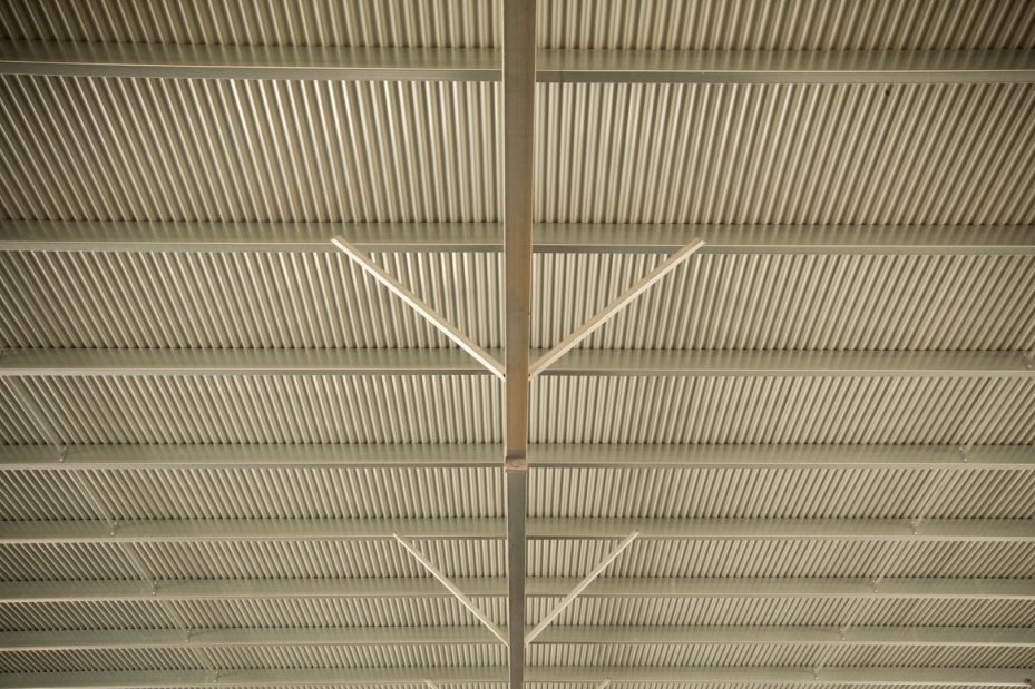 Phoenix bus shelter with durable industrial-grade construction.